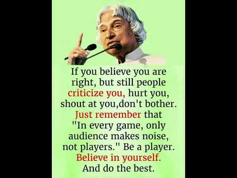 motivational quotes. APJ Abdul Kalam quotes