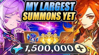 MY BIGGEST SUMMONS EVER! Over 10,000+ Pulls For MAVUIKA & CITLALI! (Genshin Impact)