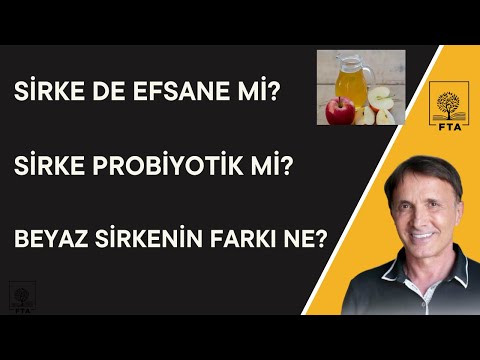 Sirkenin Hangi Sağlık Yararı Var? Sirke Probiyotik mi? Beyaz Sirke de Sağlığa Yararlı mı??