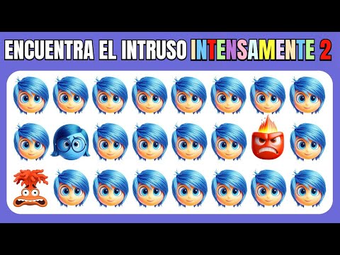 Encuentra el INTRUSO - Edicion INTENSAMENTE 2 - Intensamente 2 Quiz