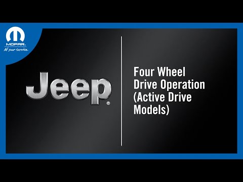 Jeep Four-Wheel Drive (Active Drive) | How To | 2024 Jeep Compass