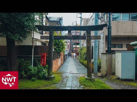 Tokyo's Historical Sites Walking Tour | Old Tokaido Road and Shinagawajuku 4K