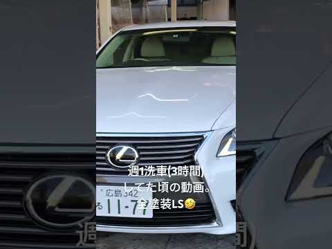 週に1回、3時間かけて手洗い洗車してた頃の動画。