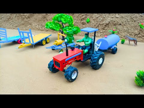 modern plough machine science project | Diy tractor making mini wood Sawt |@Acrofter1