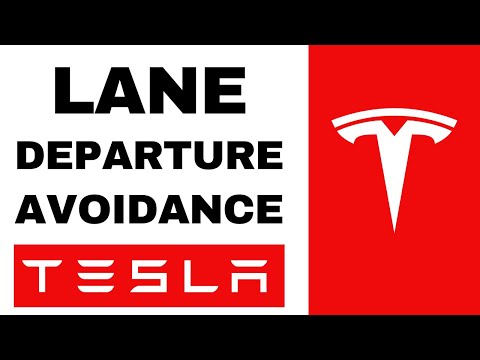 How to Use Tesla Model 3 Emergency Lane Departure Avoidance - 2024