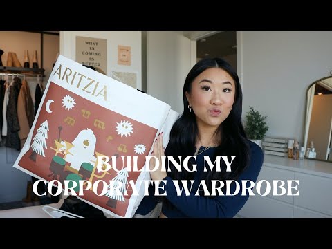 VLOGMAS 2022👢❄️ | Aritzia, A&F, H&M Haul + corporate work update