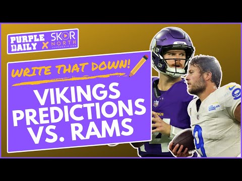 Minnesota Vikings NFL predictions vs. LA Rams over Wild Card Weekend