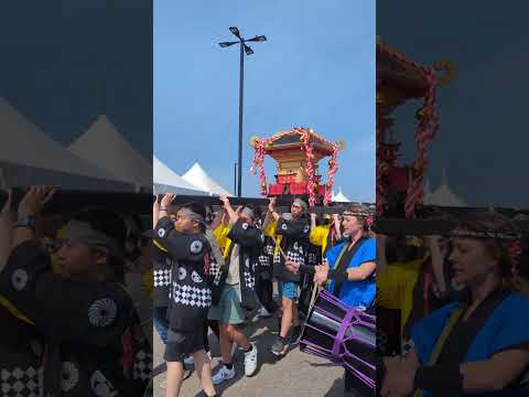 Omikoshi Parade at Omatsuri 2024 Calgary