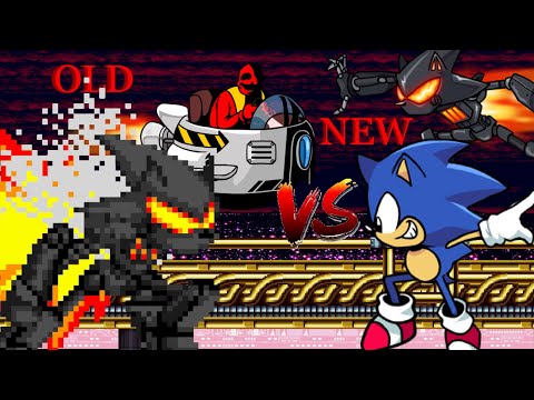 Friday Night Funkin' VS Sonic.EXE Prey HD | FNF Mod - OLD vs NEW