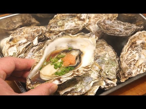 フライパンで牡蠣の簡単な酒蒸しの作り方~How to make oyster's easy liquor steaming in a frying pan