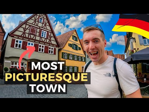 THIS TOWN BLEW MY MIND! Dinkelsbuehl - Most Charming Town in Central Bavaria Franconia, Germany 🇩🇪