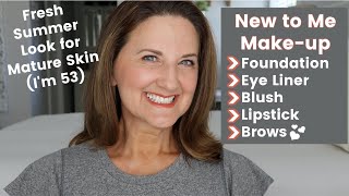 New Makeup for Mature Skin // GRWM // Fresh Summer Look