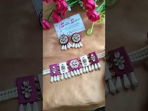 best handmade jewellery for wedding, choker set , customise jewellery according to your outfits,