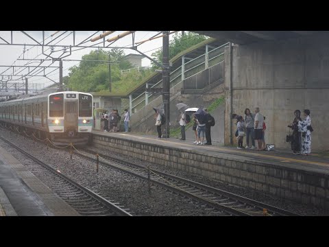 211系 回送　高速みどり湖通過