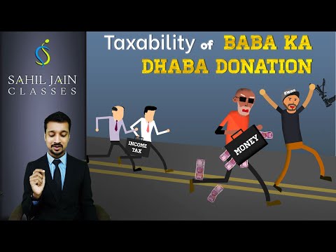 Taxability in Baba ka Dhaba Case