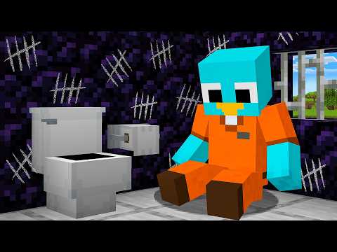 I Survived 100 Days in Minecraft PRISON!