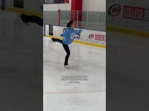 the moves that feel impossible WILL get easier❤️ #iceskater #iceskating #figureskating #figureskater