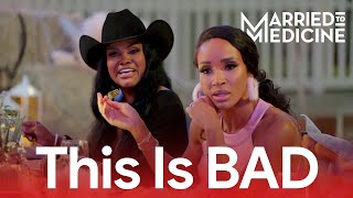 Dr. Heavenly Finally Met Her Match! Contessa vs. Heavenly | Married to Medicine S11 Drama