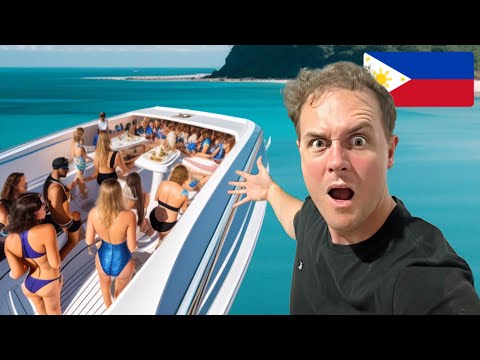 We Went To A WILD Yacht Party in the Philippines!