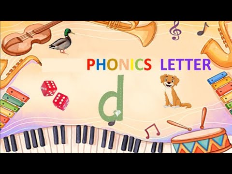 PHONICS | Letter Sound "d"  | Story | Words |