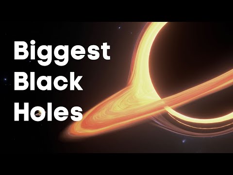 5 Largest Supermassive Black Holes Ever Discovered - [4K Video]