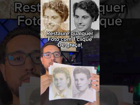 Como restaurar qualquer foto antiga e ainda colorir