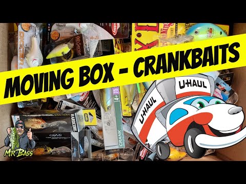 MEGA UNBOXING Moving Van Fishing Lures - CRANKBAITS!