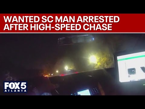 High-speed chase: Wanted SC man runs from officers | FOX 5 News