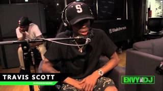 EnvyTheDJ: Travis Scott (Rapper/Producer) "Days Before Rodeo" | In-Studio Interview