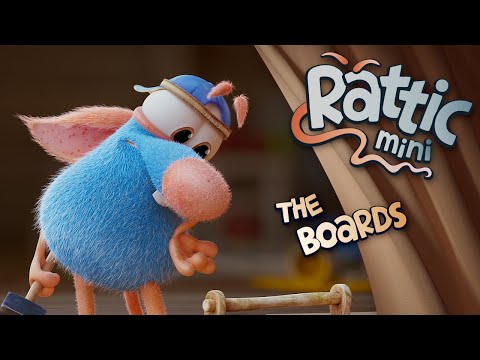 Rattic Mini – The Boards | Funny Cartoons For Kids