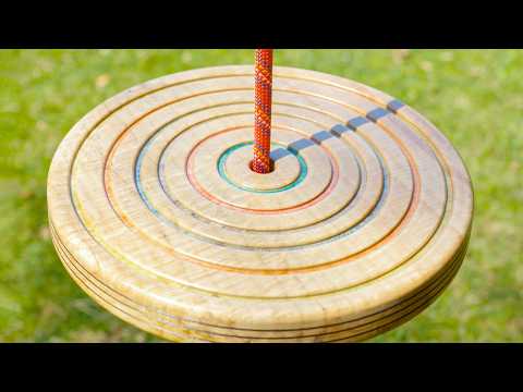 2 Ways To Make an Awesome Wooden Disc Swing