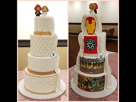 Iron Man Wedding Cake - designed and created by. Pepsy Garcia