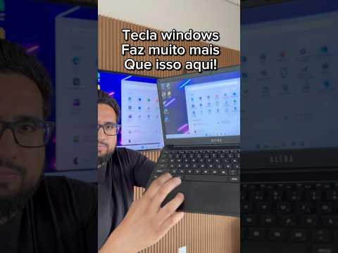 Isso é tudo que você consegue fazer com somente a tecla Windows do seu teclado