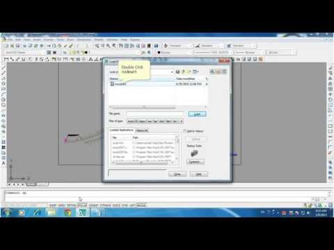 How to place Node at center of Circles Autocad command