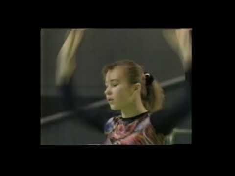 スベトラーナ・ボギンスカヤ Svetlana Boginskaya (URS) 1990 Tokyo Cup FX EF