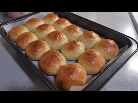 BEST MORNING MILK BUNS EASY RECIPE [No Knead]