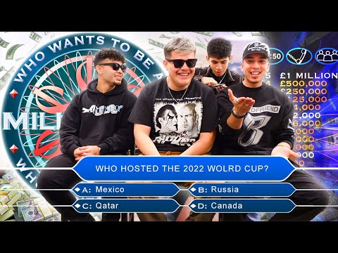 PLAYING WHO WANTS TO BE A MILLIONAIRE W/ THE BOYS!!!