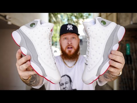 HOW GOOD ARE THE JORDAN 13 WOLF GREY SNEAKERS?! (Early Look)