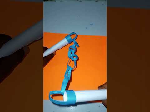 Ameging Nunchaku with paper || brucelee weapon #nunchaku #brucelee