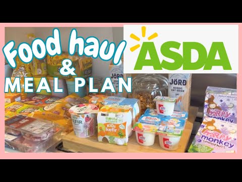 ASDA FOOD HAUL & MEAL PLAN | GROCERY HAUL UK