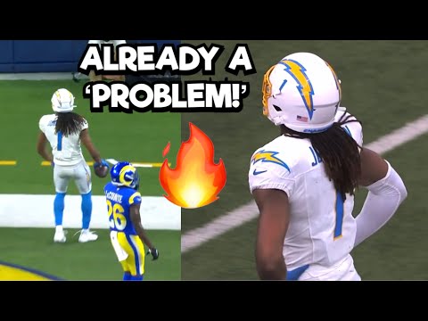 ‘Rookie’ Quentin Johnston NFL ‘DEBUT’ 🔥 Chargers Vs Rams NFL Preseason highlights