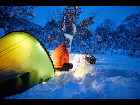 heavy snow, mountain camping #5 -  .hilleberg-akto