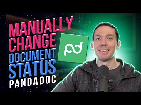 How to manually change a document status - PandaDoc