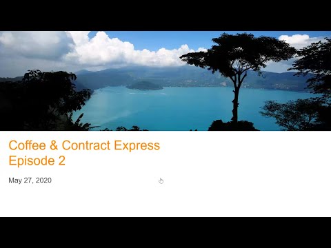 Coffee and Contract Express 2 (US): Project Onboarding & Pitfalls of Perfection with Angela Banegas