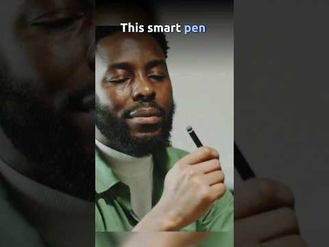 This smart pen could be quite useful in some cases, nice idea!