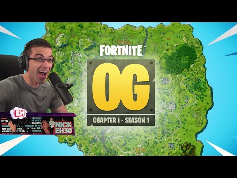 Nick Eh 30 Reacts To The Fortnite OG Chapter 1 Season 1 TRAILER!