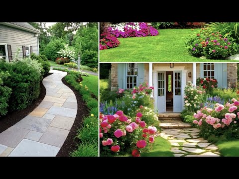 Garden Design, 55 Beautiful Lush Landscaping Ideas for Your Front Yard!