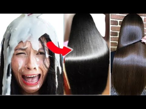 Japanese Secret of Keratin Treatment at Home | How to get silky and shiny hair  | Dandruff Removal