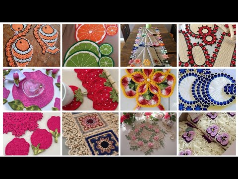 Ideas excepcionales de patrones de crochet nuevos y hechos a mano para la decoración del hogar