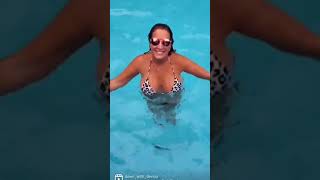 Hot women in Swimming Pool #Hot #Chubby #SwimmingPool #Shorts